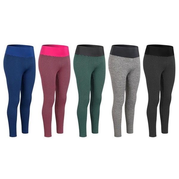 women's leggings women high waist booty lifting honeycomb sports elastic breathable fitness abdomen pants for ladies, Black
women's leggings women high waist booty lifting honeycomb sports elastic breathable fitness abdomen pants for ladies, Black