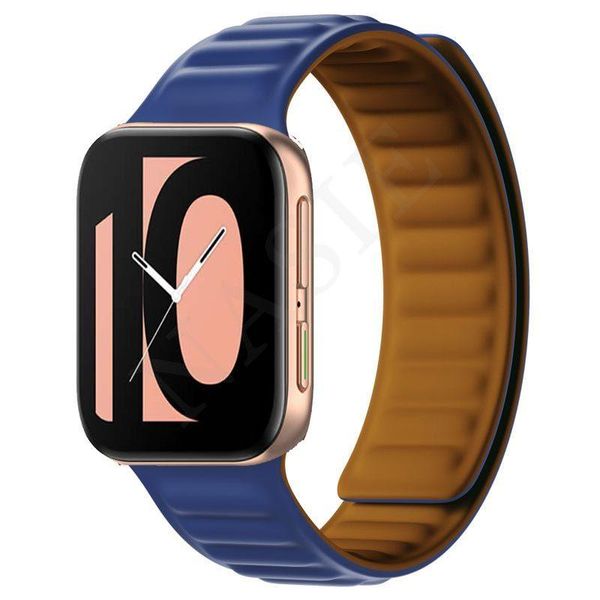 watch bands correa strap for oppo 41mm 46mm silicone magnetic watchband sport band bracelet wristband, Black;brown
watch bands correa strap for oppo 41mm 46mm silicone magnetic watchband sport band bracelet wristband, Black;brown