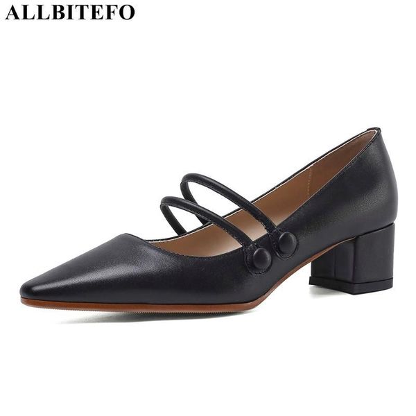 dress shoes allbitefo natural genuine leather women heels medium height fashion high heel zapatos mujer tacon, Black
dress shoes allbitefo natural genuine leather women heels medium height fashion high heel zapatos mujer tacon, Black