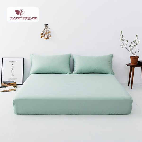 sheets & sets slowdream 100% silk fabric luxury fitted sheet linen solid color double queen king bedding 1pcs for gift mattress cover
sheets & sets slowdream 100% silk fabric luxury fitted sheet linen solid color double queen king bedding 1pcs for gift mattress cover