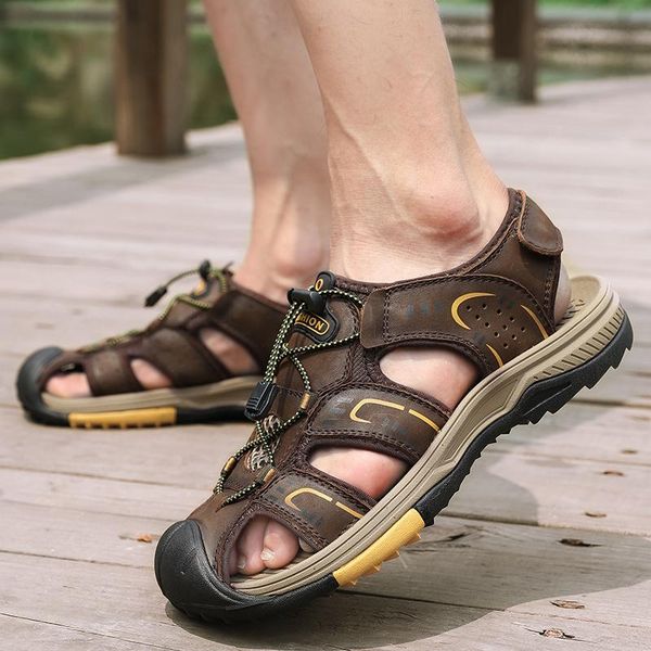 sandals breathable on sport sandale slip breathabl transpirables for men 2021 sandals-men sandles zapatillas cuero deportivas mens man, Black
sandals breathable on sport sandale slip breathabl transpirables for men 2021 sandals-men sandles zapatillas cuero deportivas mens man, Black