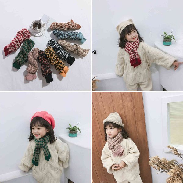 children's autumn and winter new knitted wool scarf thousand bird pattern printed girl's windproof warm cute collar, Blue;gray
children's autumn and winter new knitted wool scarf thousand bird pattern printed girl's windproof warm cute collar, Blue;gray