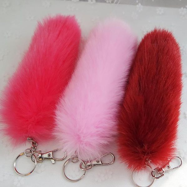 keychains 13 colors fur tail keychain lovely large plush tassel bag strap pendant chain decoration gifts, Silver
keychains 13 colors fur tail keychain lovely large plush tassel bag strap pendant chain decoration gifts, Silver