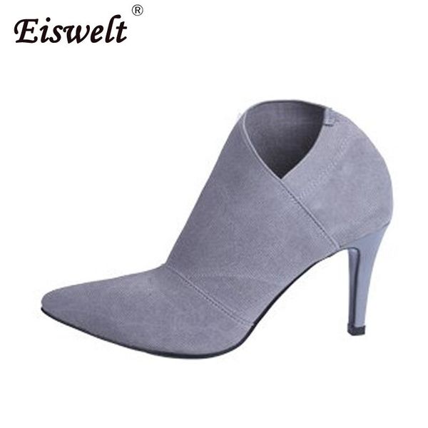 boots eiswelt autumn women fashion pointed toe high heels shoes casual fitted female ladies solid, Black
boots eiswelt autumn women fashion pointed toe high heels shoes casual fitted female ladies solid, Black