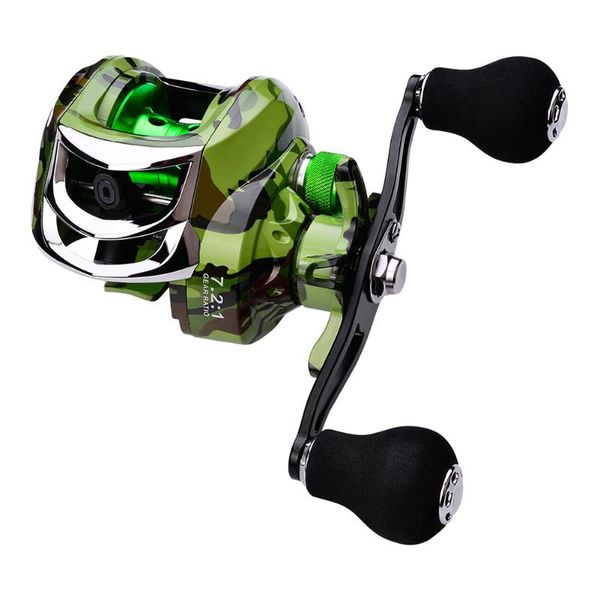 7.2:1 18+1bb fishing reel right left handed metal spinning max. drag 10kg/22lbs eva handle cnc spool pesca fish tackle tool baitcasting reel
7.2:1 18+1bb fishing reel right left handed metal spinning max. drag 10kg/22lbs eva handle cnc spool pesca fish tackle tool baitcasting reel