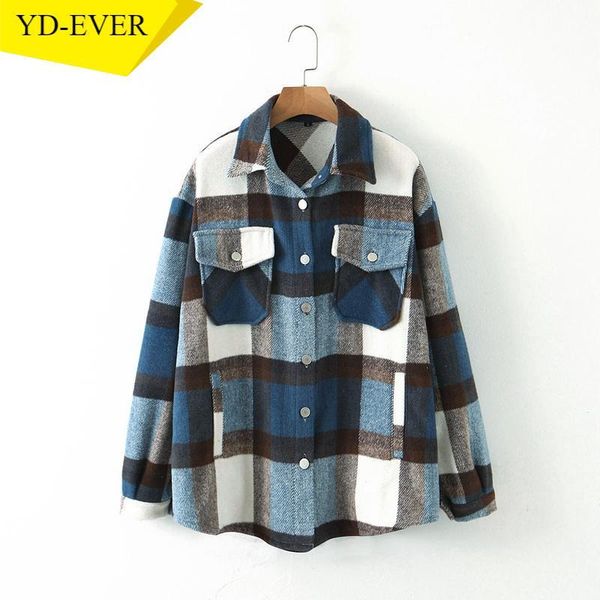 autumn winter women blue plaid long coat jacket pocket casual warm overcoat fashion outwear qw12 women's jackets, Black;brown
autumn winter women blue plaid long coat jacket pocket casual warm overcoat fashion outwear qw12 women's jackets, Black;brown