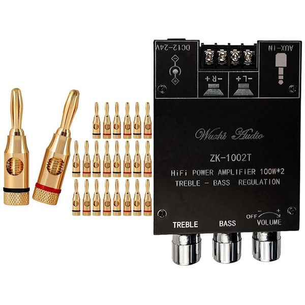 smart power plugs 1 set banana open screw audio jack connector & pcs bluetooth 5.0 subwoofer board
smart power plugs 1 set banana open screw audio jack connector & pcs bluetooth 5.0 subwoofer board