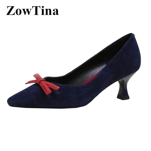 dress shoes navy blue suede women pointed toe pumps bowknot 6cm high heels formal sapato feminino black lady work chaussure
dress shoes navy blue suede women pointed toe pumps bowknot 6cm high heels formal sapato feminino black lady work chaussure