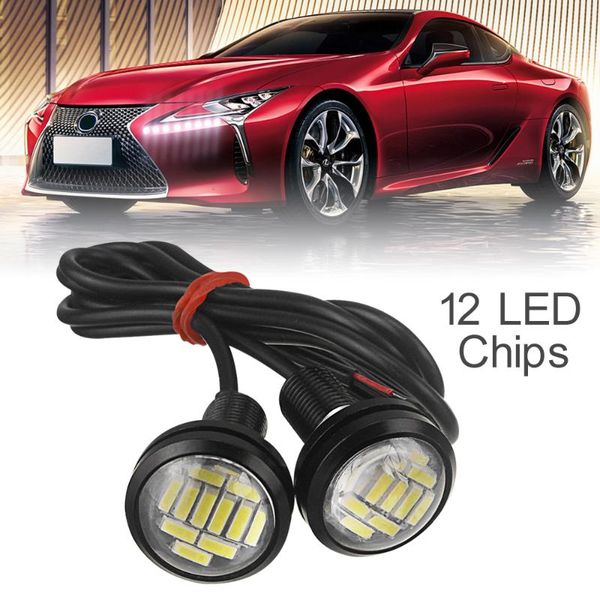 emergency lights 2 pcs 18/22mm car eagle eye drl led daytime running 12v backup reversing parking signal automobiles lamps styling
emergency lights 2 pcs 18/22mm car eagle eye drl led daytime running 12v backup reversing parking signal automobiles lamps styling