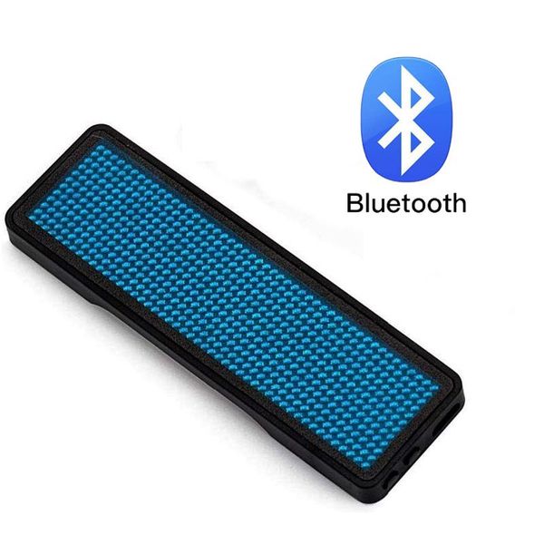 wireless bluetooth advertising led name badge tag digital scrolling message display sign board -blue modules
wireless bluetooth advertising led name badge tag digital scrolling message display sign board -blue modules