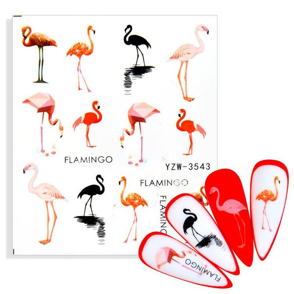 stickers & decals 2021 designs water nail flamingo cute cartoon design decal sliders wraps tool manicure art decor tips, Black
stickers & decals 2021 designs water nail flamingo cute cartoon design decal sliders wraps tool manicure art decor tips, Black