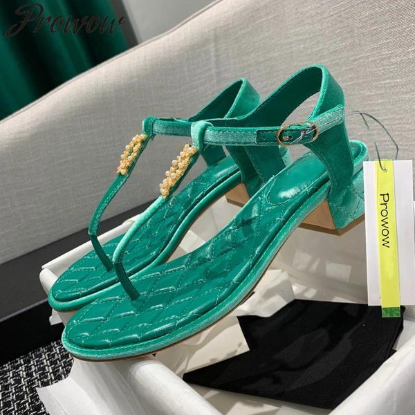 ollymurs summer velvet pearl beading t strap sandals block heel high shoes women zapatos mujer dress, Black
ollymurs summer velvet pearl beading t strap sandals block heel high shoes women zapatos mujer dress, Black