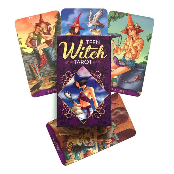 78card teen witch tarot deck oracles for fate divination board game and a variety of options games individual
78card teen witch tarot deck oracles for fate divination board game and a variety of options games individual