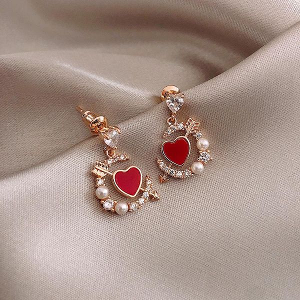 shiny side fashion brand jewelry heart stud earrings for women gift elegant pearl, Golden;silver
shiny side fashion brand jewelry heart stud earrings for women gift elegant pearl, Golden;silver
