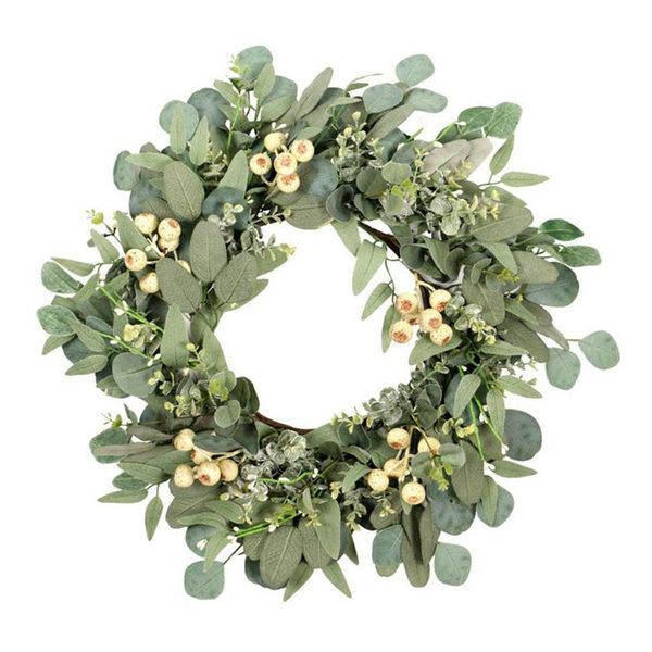 decorative flowers & wreaths artificial eucalyptus wreath,21.6 inch leaves wreath with big berries,spring/summer greenery for wall
decorative flowers & wreaths artificial eucalyptus wreath,21.6 inch leaves wreath with big berries,spring/summer greenery for wall