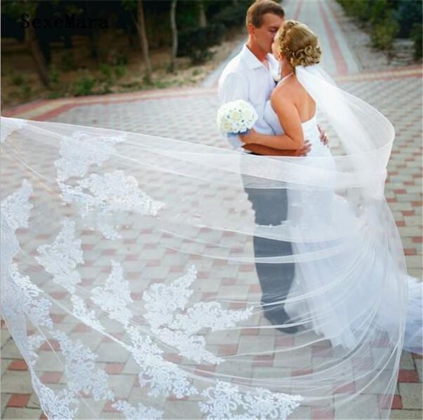 bridal veils white/ivory veil for romantic wedding party one tier cathedral length 3m with comb, Black
bridal veils white/ivory veil for romantic wedding party one tier cathedral length 3m with comb, Black