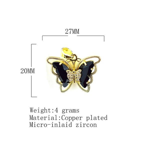 charms hollow butterfly pendant crystal glass jewelry charm bracelet necklace supplies, Bronze;silver
charms hollow butterfly pendant crystal glass jewelry charm bracelet necklace supplies, Bronze;silver