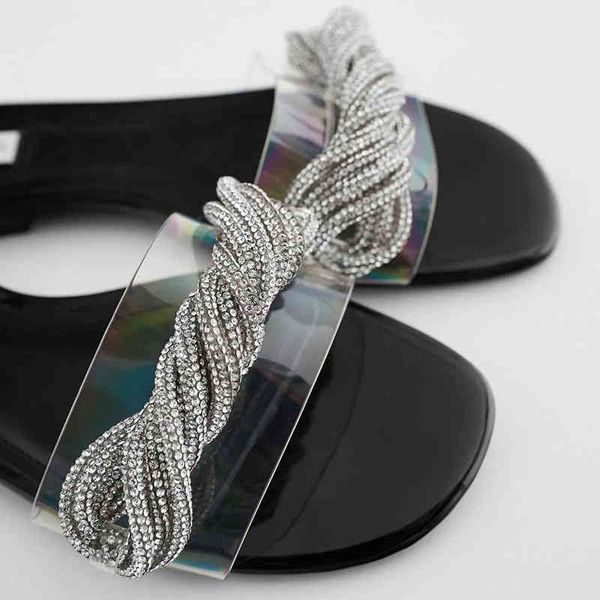 sandals lmcavasun novo strass trançado enrolamento transparente sandálias planas femininas 1y92, Black
sandals lmcavasun novo strass trançado enrolamento transparente sandálias planas femininas 1y92, Black