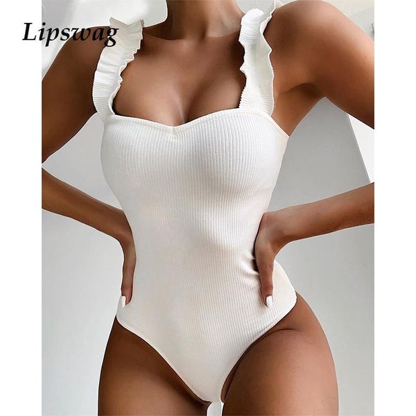 one-piece suits 2021 women ruffle one piece swimsuit bikini solid summer ribbed swimwear bathing femme push up swimming suit monokini
one-piece suits 2021 women ruffle one piece swimsuit bikini solid summer ribbed swimwear bathing femme push up swimming suit monokini