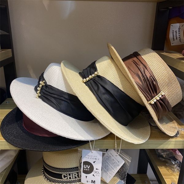 straw hat women hepburn pearl flat hats signature fashion sun hat holiday beach sun hat uv hats zy, Blue;gray
straw hat women hepburn pearl flat hats signature fashion sun hat holiday beach sun hat uv hats zy, Blue;gray