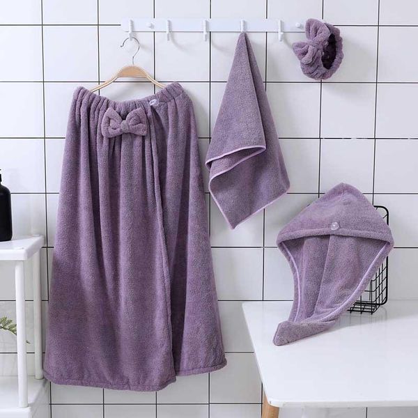 towel 4pcs/set microfiber bath coral fleece dress hair band long hat set water absorbent multi-functional
towel 4pcs/set microfiber bath coral fleece dress hair band long hat set water absorbent multi-functional