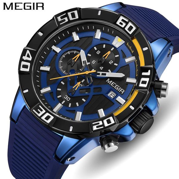 wristwatches megir watch fashion analog quartz sport men watches mens waterproof business date wrist relogio masculino, Slivery;brown
wristwatches megir watch fashion analog quartz sport men watches mens waterproof business date wrist relogio masculino, Slivery;brown