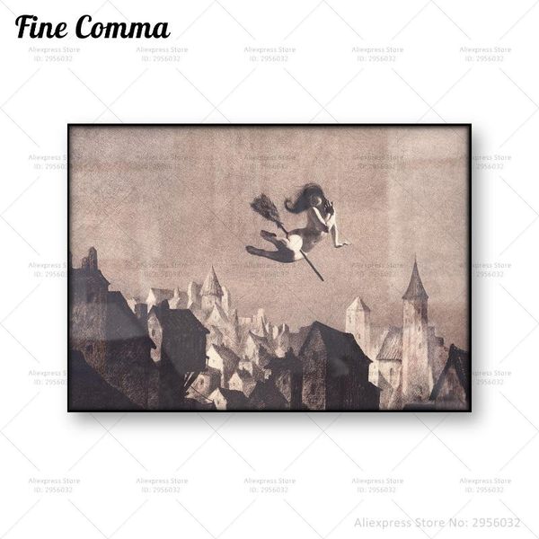 paintings witch flight to the sabbath vintage poster canvas print wall art home decoration picture antique decor old wicca painting
paintings witch flight to the sabbath vintage poster canvas print wall art home decoration picture antique decor old wicca painting