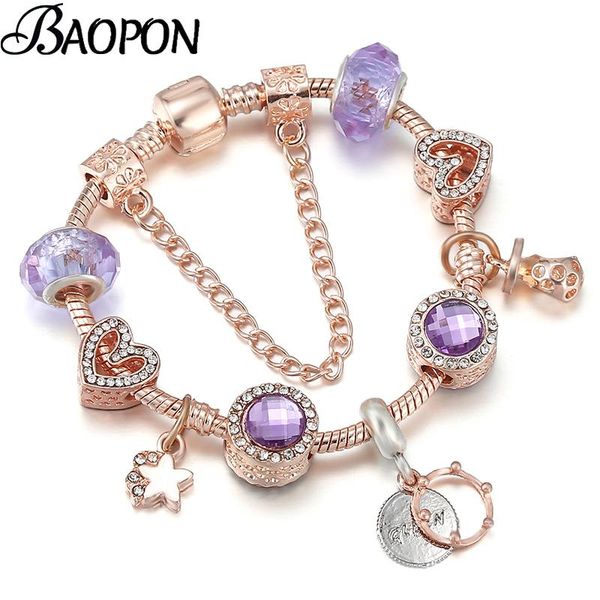 charm bracelets silver plated crown beads pendants with snake chain bracelet bangles for women jewelry gift drop, Golden;silver
charm bracelets silver plated crown beads pendants with snake chain bracelet bangles for women jewelry gift drop, Golden;silver