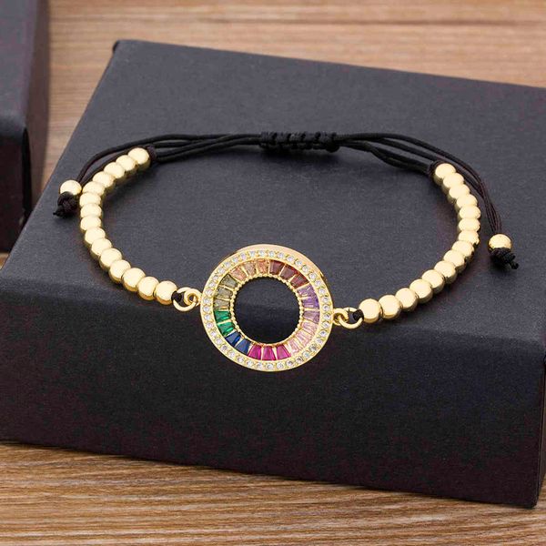 2021 new charm round copper beads bracelets handmade pave cz crystal adjustable bracelet punk wrist jewelry gift for women men, Golden;silver
2021 new charm round copper beads bracelets handmade pave cz crystal adjustable bracelet punk wrist jewelry gift for women men, Golden;silver