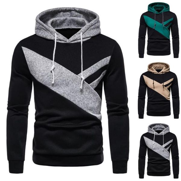 men's hoodies & sweatshirts winter stripe hoodie slim fit long sleeve plain sweatshirt outwear jogging pullover, Black
men's hoodies & sweatshirts winter stripe hoodie slim fit long sleeve plain sweatshirt outwear jogging pullover, Black