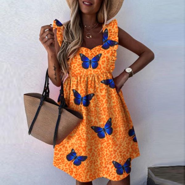 2021elegant dot print summer dress casual women ruffle short sleeve party dress vintage v neck a-line beach dress vestidos 3xl, Black;gray
2021elegant dot print summer dress casual women ruffle short sleeve party dress vintage v neck a-line beach dress vestidos 3xl, Black;gray