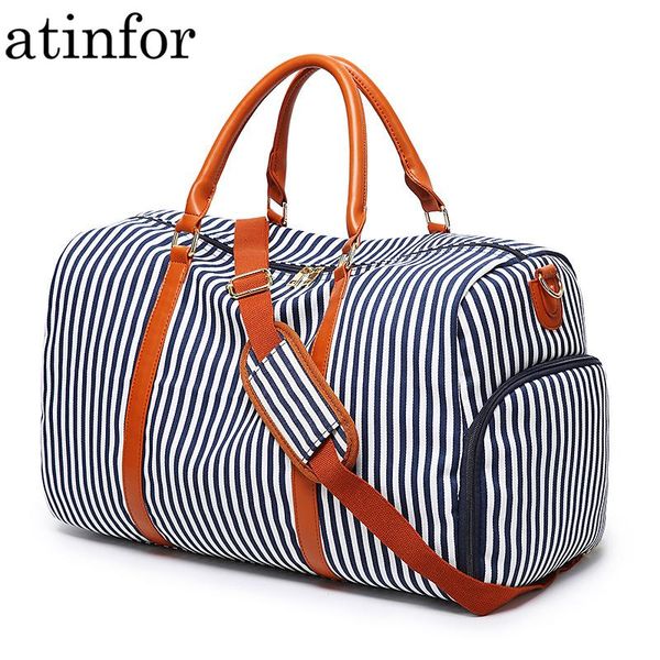 duffel bags atinfor brand multifunction casual canvas striped travel bag men weekend large capacity duffle male luggage organizer
duffel bags atinfor brand multifunction casual canvas striped travel bag men weekend large capacity duffle male luggage organizer