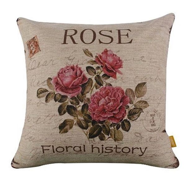 pillow case vintage floral/flower flax decorative throw cushion cover home sofa decorative(3 roses)
pillow case vintage floral/flower flax decorative throw cushion cover home sofa decorative(3 roses)