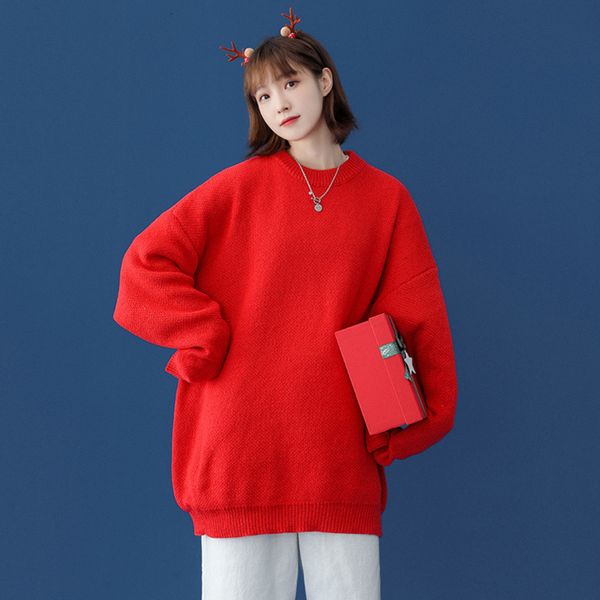 women's knits & tees loose sweater outerwear women autumn casual fashion o-neck solid color oversize knit pullover m3fc, White
women's knits & tees loose sweater outerwear women autumn casual fashion o-neck solid color oversize knit pullover m3fc, White