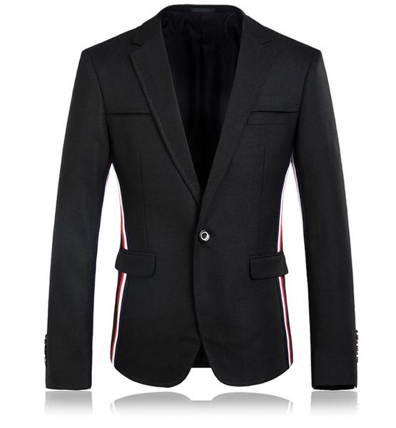 spring and autumn style men fashion blazers business casual men's slim suit jacket size m-4xl suits &, White;black
spring and autumn style men fashion blazers business casual men's slim suit jacket size m-4xl suits &, White;black
