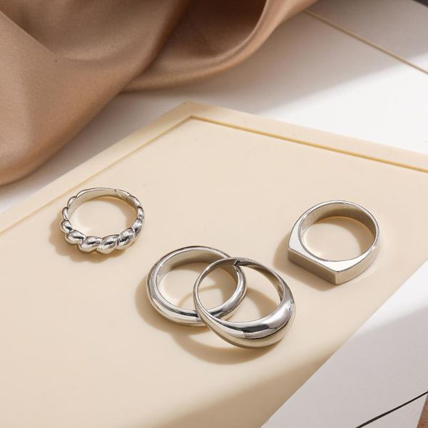 cluster rings silver color geometric round circle chunky for women trendy statement stacking ring female minimalist jewelry, Golden;silver
cluster rings silver color geometric round circle chunky for women trendy statement stacking ring female minimalist jewelry, Golden;silver