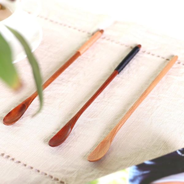 spoons 1pc wooden spoon thin handle strring creative multifunction drink tableware high quality
spoons 1pc wooden spoon thin handle strring creative multifunction drink tableware high quality