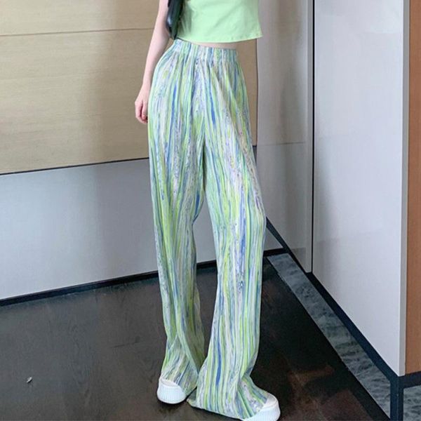 women's pants & capris casual women tie-dye long summer all-match loose mujer bright elegant streetwear harajuku stylish 90s high-waist, Black;white
women's pants & capris casual women tie-dye long summer all-match loose mujer bright elegant streetwear harajuku stylish 90s high-waist, Black;white