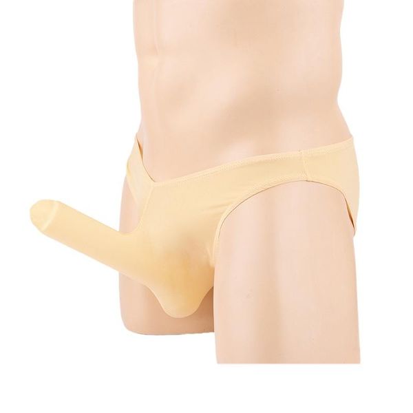 underpants 2021 men's taste underwear briefs perspective ice silk temptation with jj set elephant trunk pants men mens, Black;white
underpants 2021 men's taste underwear briefs perspective ice silk temptation with jj set elephant trunk pants men mens, Black;white