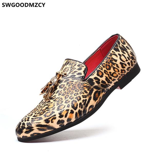 dress shoes men formal leopard coiffeur tassel classic loafers italian designer party leather plus size 48, Black
dress shoes men formal leopard coiffeur tassel classic loafers italian designer party leather plus size 48, Black