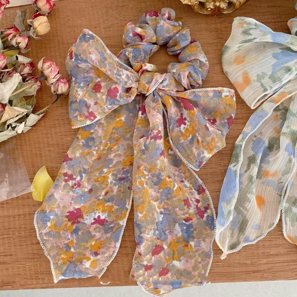 elastic women girls hair scrunchie vintage watercolor oil painting bowknot hairband ponytail quality rubber band ties ring accessories
elastic women girls hair scrunchie vintage watercolor oil painting bowknot hairband ponytail quality rubber band ties ring accessories