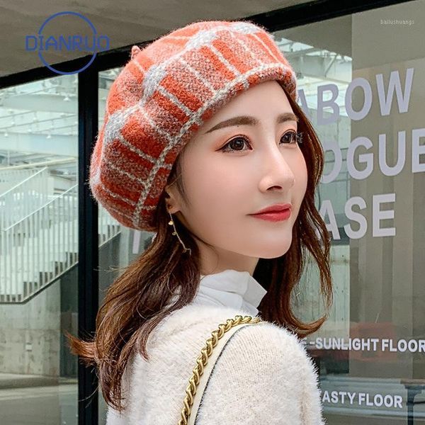 berets dianruo winter beret female woolen tweed octagonal hat korean japanese versatile british fashion sweet pumpkin painter q544, Blue;gray
berets dianruo winter beret female woolen tweed octagonal hat korean japanese versatile british fashion sweet pumpkin painter q544, Blue;gray