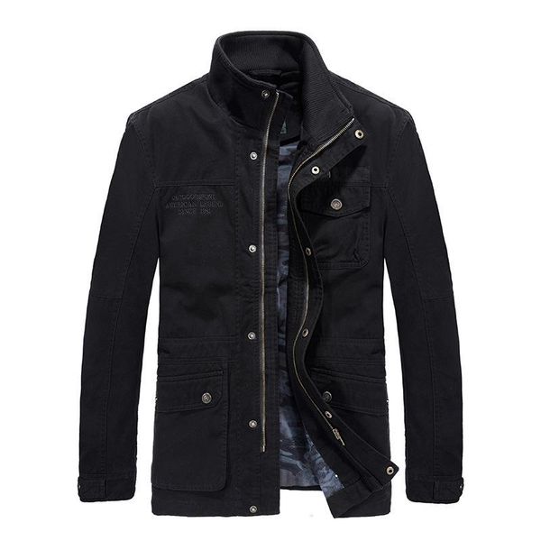 men's jackets m-6xl large size clothing spring and autumn handsome stand-up collar 100% cotton coats male multi pocket mid length jacke, Black;brown
men's jackets m-6xl large size clothing spring and autumn handsome stand-up collar 100% cotton coats male multi pocket mid length jacke, Black;brown