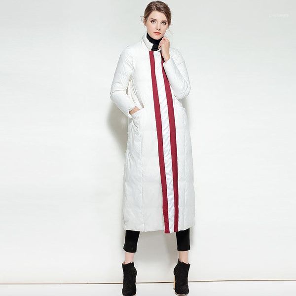 2021 white duck down jacket female super long slim slimming thick sleeve detachable winter coat thickening clothes1, Black
2021 white duck down jacket female super long slim slimming thick sleeve detachable winter coat thickening clothes1, Black