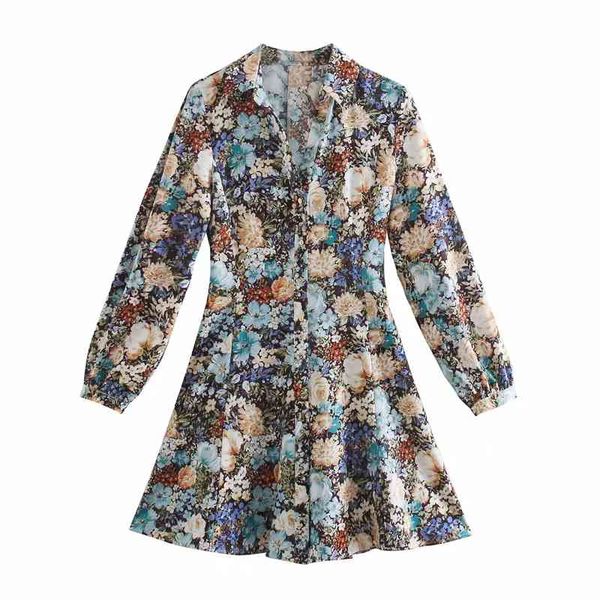 spring women flower print slim mini shirt dress female long sleeve clothes casual lady vestido d7266 210430, Black;gray
spring women flower print slim mini shirt dress female long sleeve clothes casual lady vestido d7266 210430, Black;gray