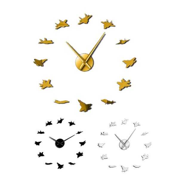 flying plane fighter jet modern diy giant wall clock acrylic mirror surface sticker airplane pilot home decor clocks
flying plane fighter jet modern diy giant wall clock acrylic mirror surface sticker airplane pilot home decor clocks