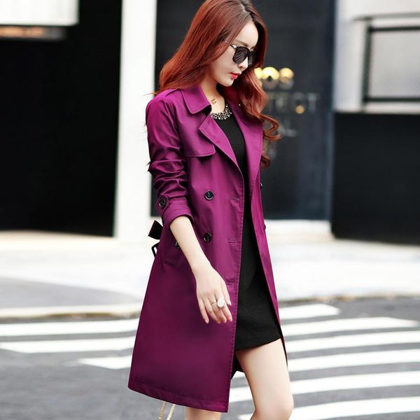 women's trench coats vintage long coat women clothes elegant sleeve windbreaker casaco feminino casual double-breasted q4532, Tan;black
women's trench coats vintage long coat women clothes elegant sleeve windbreaker casaco feminino casual double-breasted q4532, Tan;black