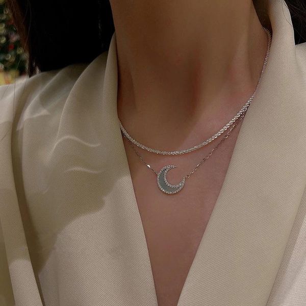 chains korean fashion contracted individual character necklace of two pieces is set to get moon shell neck chain web celebrity silvery, Silver
chains korean fashion contracted individual character necklace of two pieces is set to get moon shell neck chain web celebrity silvery, Silver