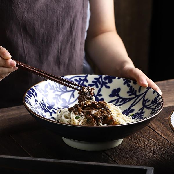 bowls japanese underglaze ceramic noodle soup bowl large household single ramen house hat tableware lb72508
bowls japanese underglaze ceramic noodle soup bowl large household single ramen house hat tableware lb72508