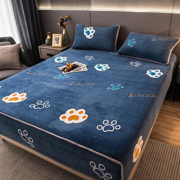 sheets & sets polyester elastic fitted sheet queen double size bed velvet soft flannel warm mattress cover king full twin winter
sheets & sets polyester elastic fitted sheet queen double size bed velvet soft flannel warm mattress cover king full twin winter